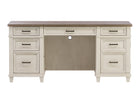 Caraway Credenza Desk and Hutch